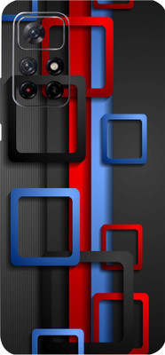 LAMHA REDMI Note 11T 5G Mobile Skin(Ultra Super Square Skin With High Matte Finish.)