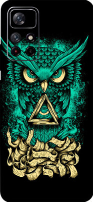 LAMHA REDMI Note 11T Mobile Skin(Ultra Super Angry Owl Skin With High Matte Finish.)