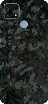 LAMHA Realme C25s Mobile Skin(Ultra Super Camouflage Digital Skin With High Matte Finish.)