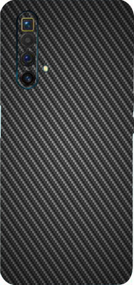 TJ CREATION REALME X3 SUPERZOOM Mobile Skin(Ultra Super Black Carbon Fiber Skin With High Matte Finish.)