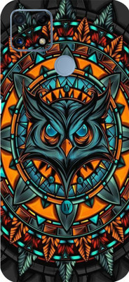 BUGGU Realme C25s Mobile Skin(Ultra Super Mighty Owl Skin With High Mattte Finish.)