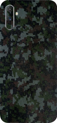 TJ CREATION Realme C3 Mobile Skin(Ultra Super Camouflage Digital With High Matte Finish.)