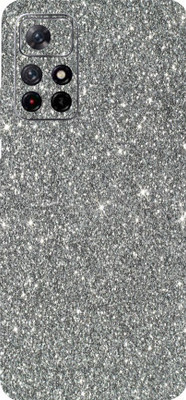 BUGGU REDMI Note 11T 5G Mobile Skin(Ultra Super Grey Glitter Skin With High Matte Finish.)