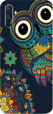 LAMHA Realme C3 Mobile Skin(Ultra Super Baby Owl Skin With High Matte Finish.)