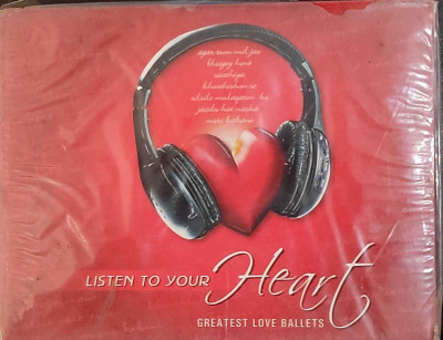 LISTEN TO YOUR HEART GREATEST LOVE BALLETS - NEW CASSETTE Audio CD Standard Edition(Hindi - VARIOUS ARTISTS)