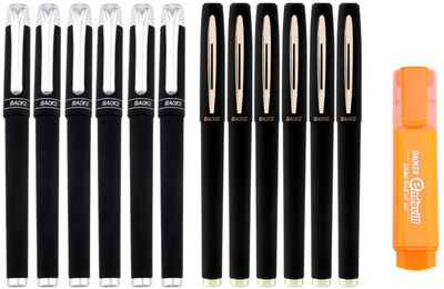 Baoke Modren&Classic Gel Pen(Pack of 12, Ink Color - Black)