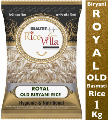 Healthy Rice Villa Royal Old Biryani Rice Basmati Rice (Long Grain, Steam)(1 kg)