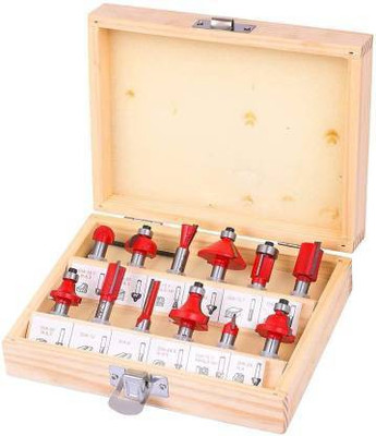NSK TOOLS 12 Pcs Router Rotary Bit Set(12 Bits)