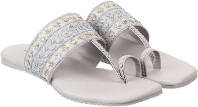 Walkway by Metro Women Flats(Grey , 4)