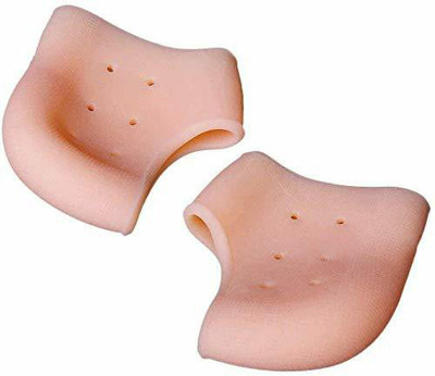 CROMIFY Heel And Foot Protector Moisturizing Socks for Foot Heel Support(Beige)