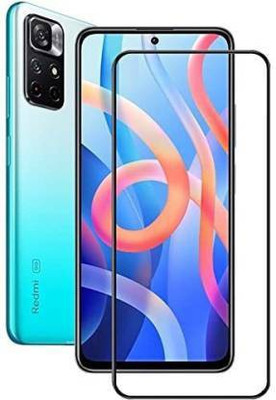 VISHZONE Edge To Edge Tempered Glass for Redmi Note 11T, Redmi Note 11T 5G, Mi Note 11T(Pack of 1)