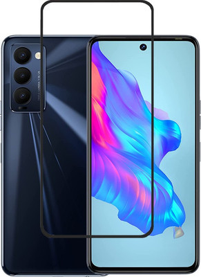 DSCASE Edge To Edge Tempered Glass for Tecno Camon 18(Pack of 1)