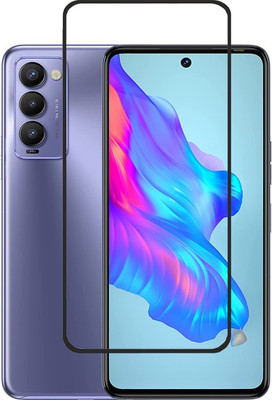 AKSHUD Edge To Edge Tempered Glass for Tecno Camon 18(Pack of 1)