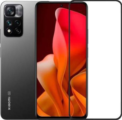 VISHZONE Edge To Edge Tempered Glass for Xiaomi 11i HyperCharge, Mi Redmi 11i Hypercharge, Mi 11i Hypercharge(Pack of 1)