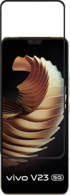 VDAT Edge To Edge Tempered Glass for vivo V23 5G(Pack of 1)