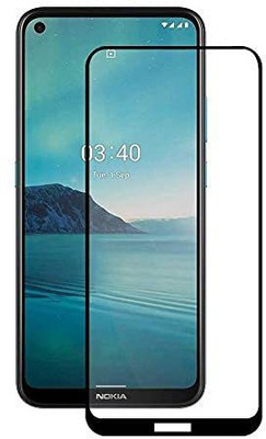 VISHZONE Edge To Edge Tempered Glass for Nokia 3.4(Pack of 1)