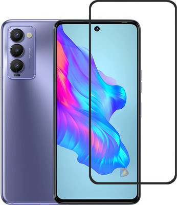AKSHUD Edge To Edge Tempered Glass for Tecno Camon 18(Pack of 1)