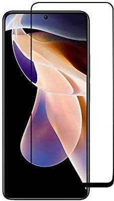 LIKEDESIGN Edge To Edge Tempered Glass for Xiaomi 11i Hypercharge, Mi Redmi 11i Hypercharge, Mi 11i Hypercharge(Pack of 1)
