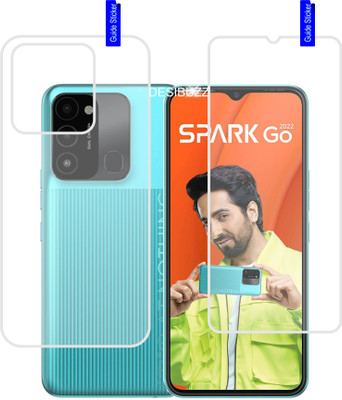 DESIBUZZ Impossible Screen Guard for Tecno Spark Go 2022(Pack of 2)