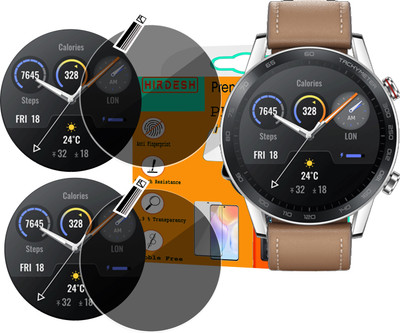 hirdesh Screen Guard for HONOR MAGIC WATCH 2 (46MM)(Pack of 2)