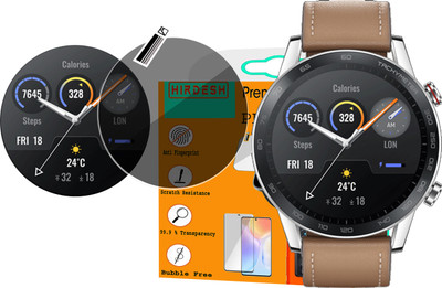 hirdesh Screen Guard for HONOR MAGIC WATCH 2 (46MM)(Pack of 1)