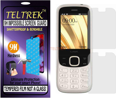 TELTREK Tempered Glass Guard for LAVA A7 2020 (Flexible Shatterproof)(Pack of 1)