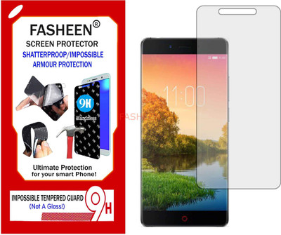 Fasheen Tempered Glass Guard for NUBIA Z11 (Flexible Shatterproof)(Pack of 1)