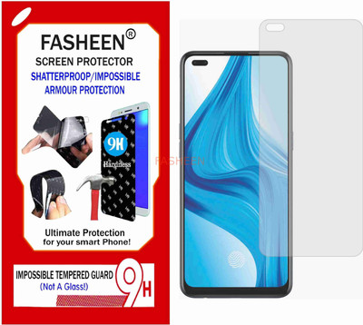 Fasheen Tempered Glass Guard for OPPO F17 PRO SPECIAL EDITION (Flexible Shatterproof)(Pack of 1)