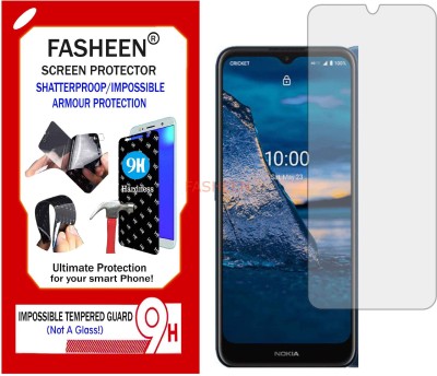 Fasheen Tempered Glass Guard for NOKIA C5 ENDI (Flexible Shatterproof)(Pack of 1)