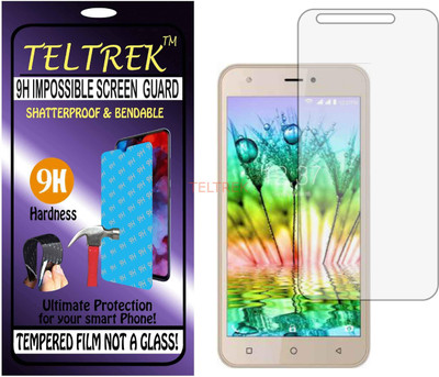 TELTREK Tempered Glass Guard for INTEX AQUA NOTE 5.5 (Flexible Shatterproof)(Pack of 1)