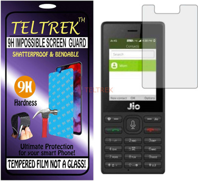 TELTREK Tempered Glass Guard for JIO LYF F120(Pack of 1)