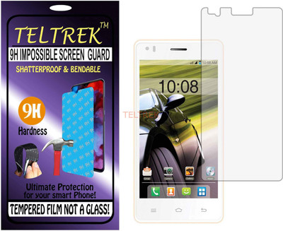 TELTREK Tempered Glass Guard for INTEX AQUA SPEED HD (Flexible Shatterproof)(Pack of 1)