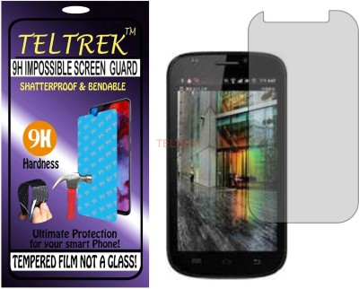 TELTREK Tempered Glass Guard for LAVA 501 (Flexible Shatterproof)(Pack of 1)