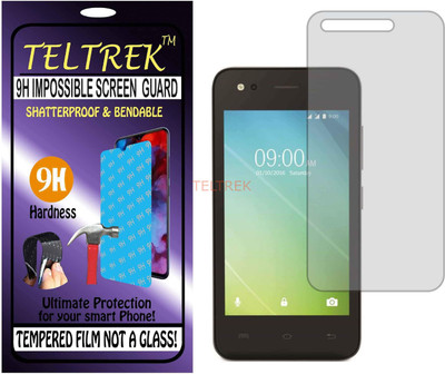 TELTREK Tempered Glass Guard for LAVA A50 (Flexible Shatterproof)(Pack of 1)