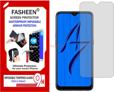 Fasheen Tempered Glass Guard for OPPO A7N (Flexible Shatterproof)(Pack of 1)