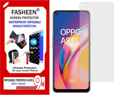 Fasheen Tempered Glass Guard for OPPO CPH 2211 (Flexible Shatterproof)(Pack of 1)