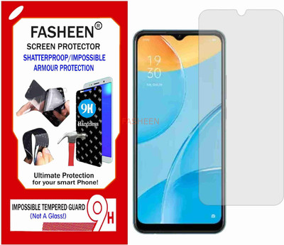 Fasheen Tempered Glass Guard for OPPO A15S CPH2179 (Flexible Shatterproof)(Pack of 1)