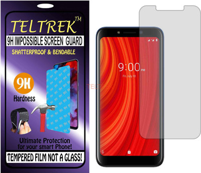 TELTREK Tempered Glass Guard for LAVA Z61 PRO (Flexible Shatterproof)(Pack of 1)
