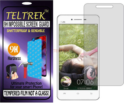 TELTREK Tempered Glass Guard for VIVO Y27 (Flexible Shatterproof)(Pack of 1)