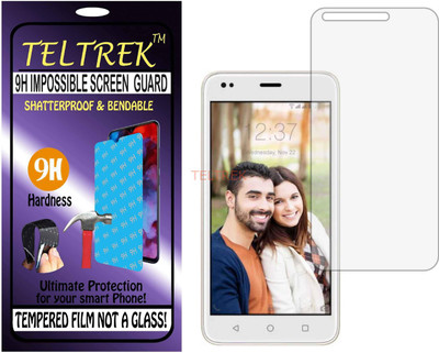 TELTREK Tempered Glass Guard for INTEX AQUA LIONS T1 LITE (Flexible Shatterproof)(Pack of 1)