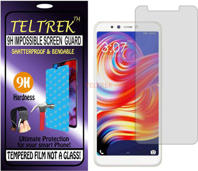 TELTREK Tempered Glass Guard for TECNO IA5 (CAMON I TWIN) (Flexible Shatterproof)(Pack of 1)