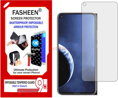 Fasheen Tempered Glass Guard for NOKIA 8.1 PLUS (Flexible Shatterproof)(Pack of 1)