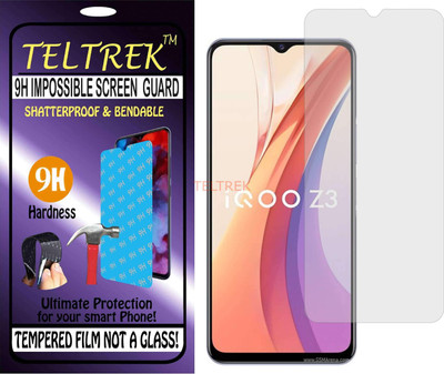 TELTREK Tempered Glass Guard for VIVO IQOO Z3(Pack of 1)