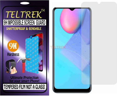 TELTREK Tempered Glass Guard for VIVO Y20A (Flexible Shatterproof)(Pack of 1)