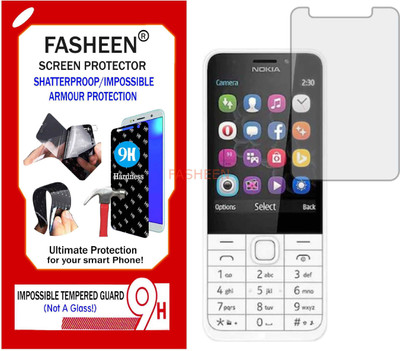 Fasheen Tempered Glass Guard for NOKIA 230 (Flexible Shatterproof)(Pack of 1)
