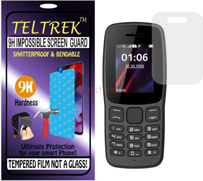 TELTREK Tempered Glass Guard for IKALL K100 (Flexible Shatterproof)(Pack of 1)