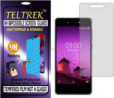 TELTREK Tempered Glass Guard for LAVA Z50 (Flexible Shatterproof)(Pack of 1)