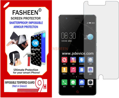 Fasheen Tempered Glass Guard for NUBIA Z17 LITE (Flexible Shatterproof)(Pack of 1)