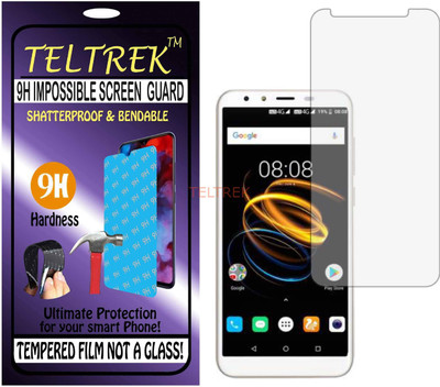 TELTREK Tempered Glass Guard for IVOOMI I2 LITE (Flexible Shatterproof)(Pack of 1)