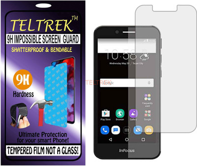TELTREK Tempered Glass Guard for INFOCUS M260 (Flexible Shatterproof)(Pack of 1)